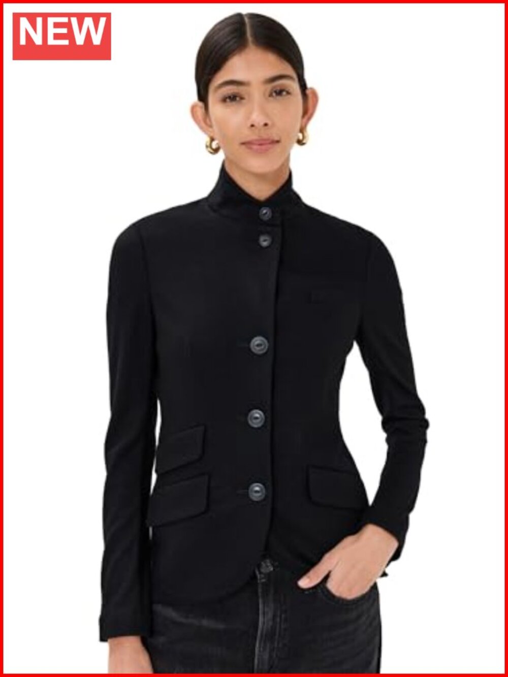 Women's Wool Blazer - Classic